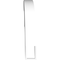 Ekena Millwork 3-in. W x 14-in. D x 18-in. H Ozark Architectural Grade PVC Knee Brace BRCP03X14X18OZK - alternate 3